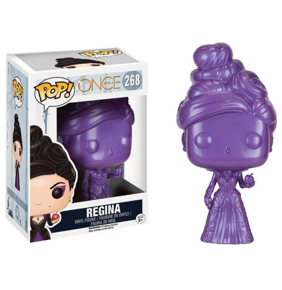 Figurine Once Upon A Time - Regina Purple Metallic Exclu Pop 10cm