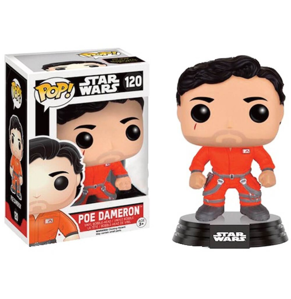 Figurine Star Wars Episode 7 - Poe Dameron In Jumpsuit Exclu Pop 10cm