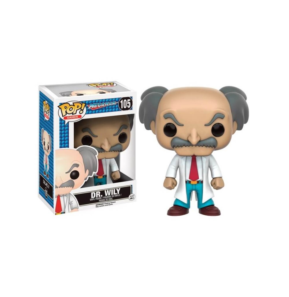 Figurine Megaman - Dr Wily Pop 10cm