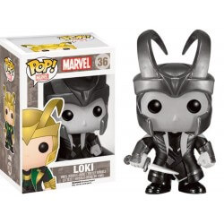 Figurine Marvel Thor 2 - Loki Helmet B&W Exclu Pop 10cm