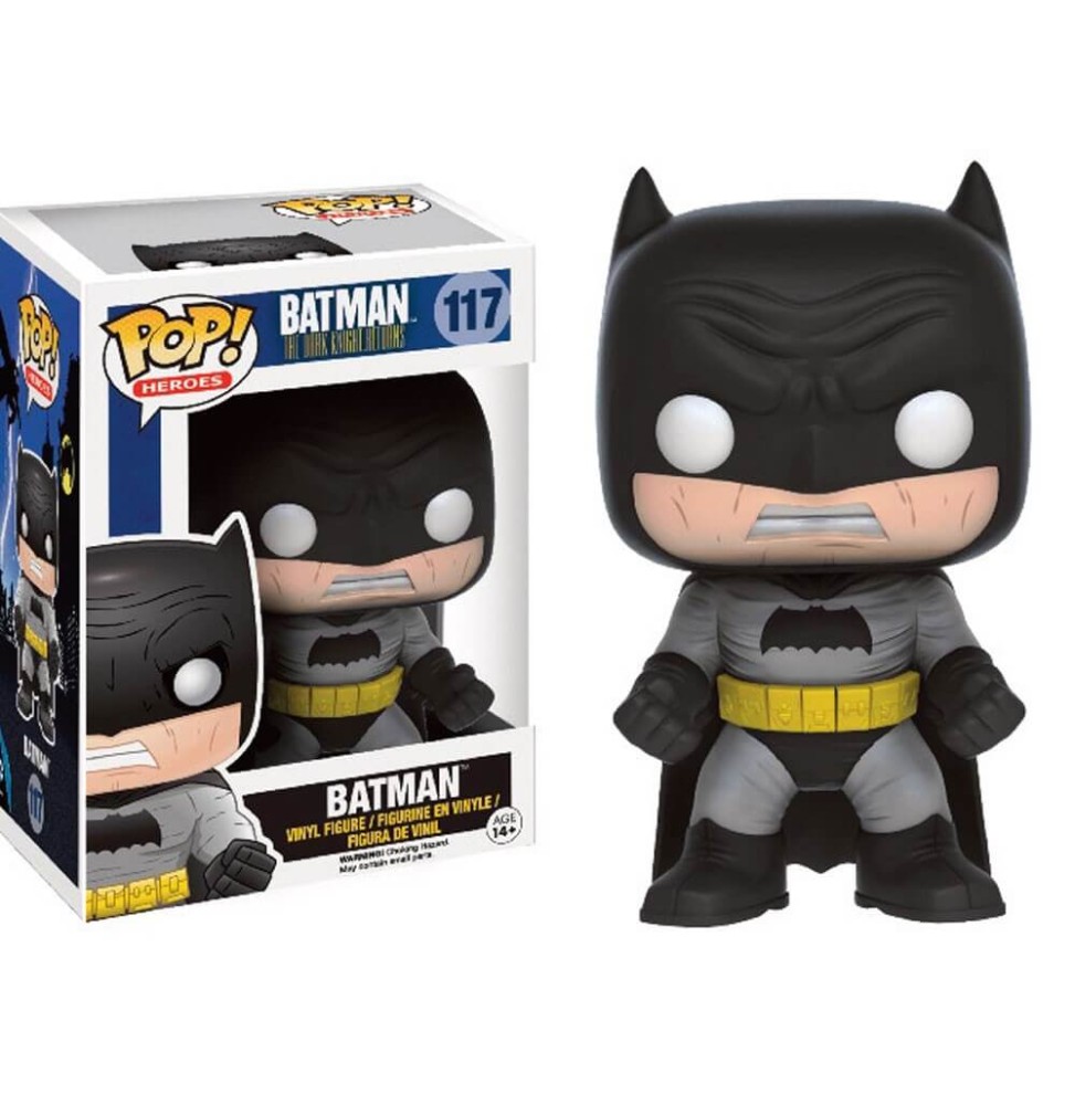 Figurine DC Batman Dark Knight Returns - Batman Black Costume Pop 10cm