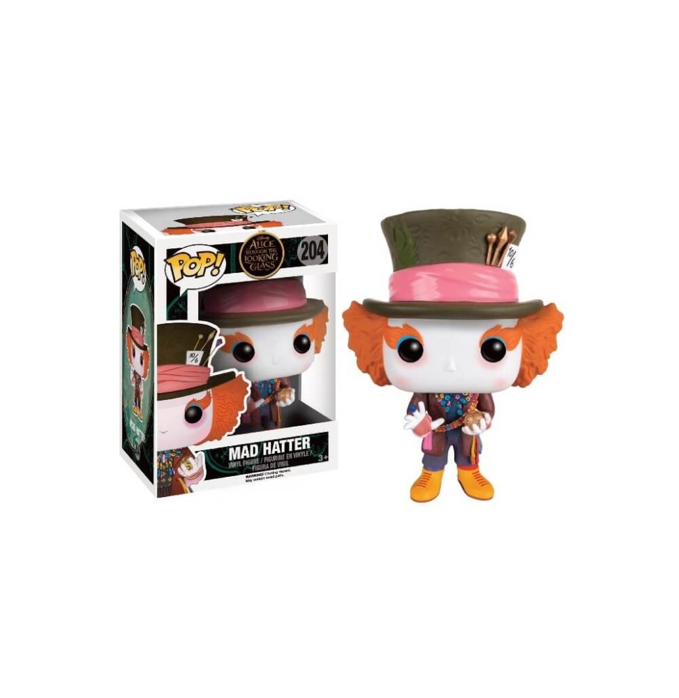 Figurine Disney - Alice Through The Looking Glass - Mad Hatter With Orb Exclu Pop 10cm