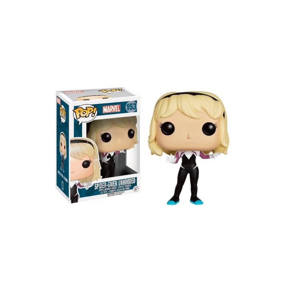 Figurine Marvel - Spider Gwen Unhooded Exclu Pop 10cm