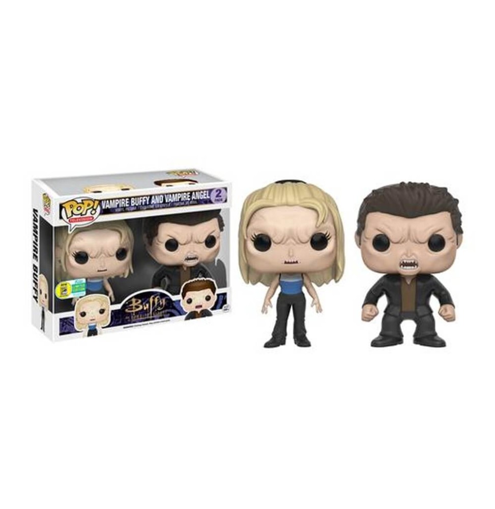 Figurine Buffy Contre les Vampires - 2-Pack Angel & Buffy Vampire Exclu Pop 10cm