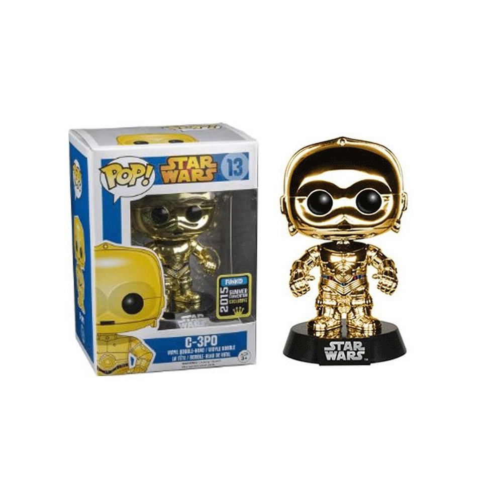 Figurine Star Wars - C3PO Gold SDCC 2015 Pop 10cm