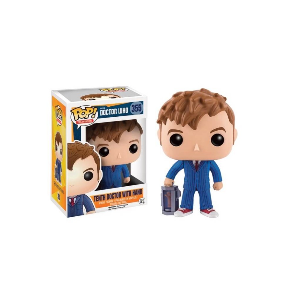 Figurine Doctor Who -10th Doctor With Hand Pop 10cm