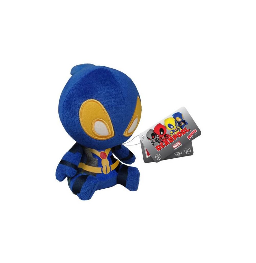 Peluche Marvel - Deadpool Bleu Mopeez 10cm