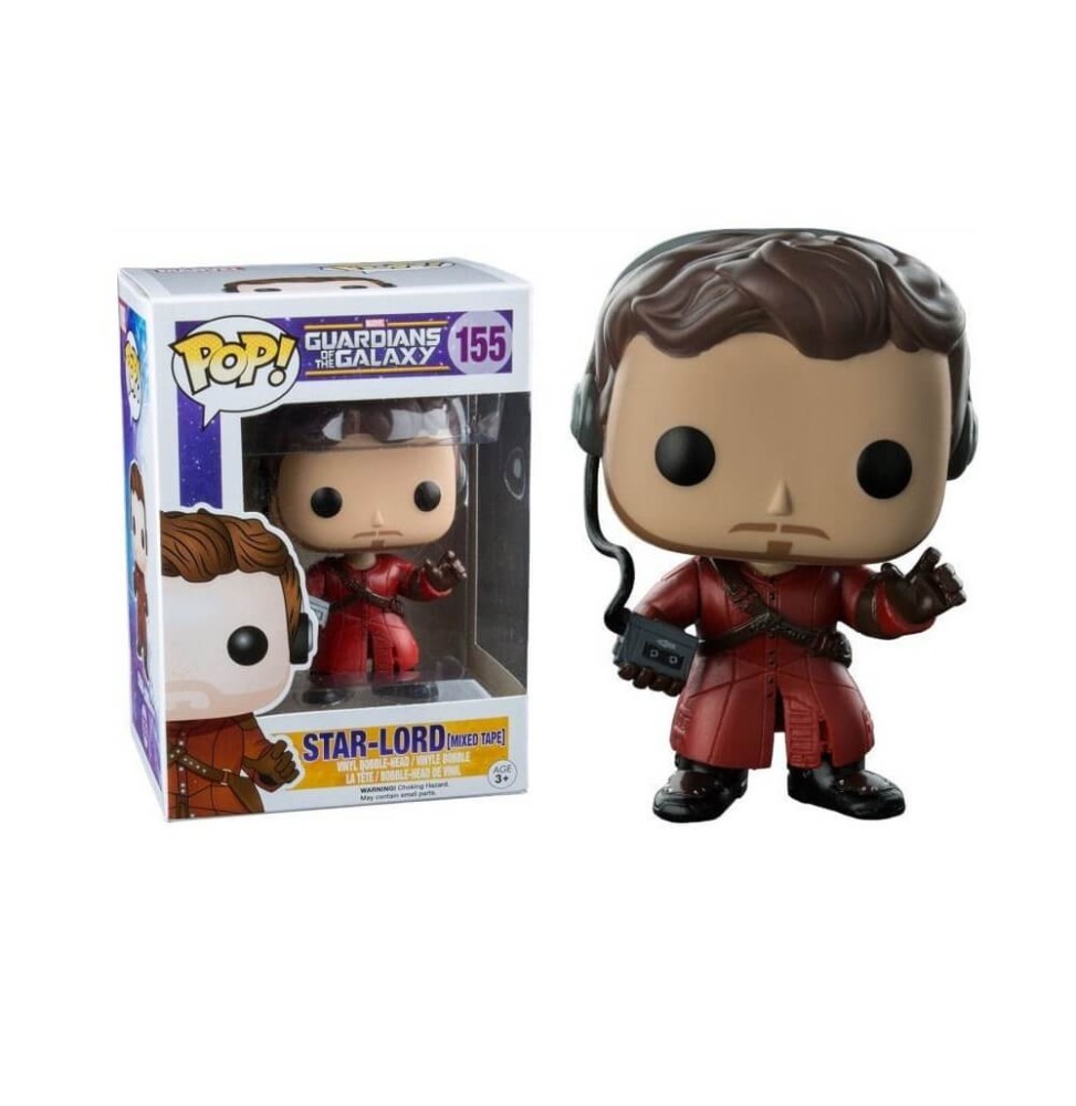 Figurine Guardians of the Galaxy - Star-Lord Mixed Tape Exclu Pop 10cm