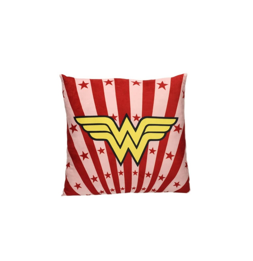 Coussin Carre Dc Universe - Wonder Woman Logo 45cm 