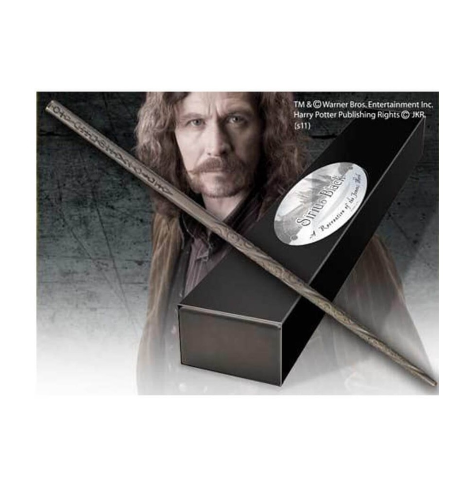 Replique Harry Potter - Baguette Magique Sirius Black (édition personnage) 40cm