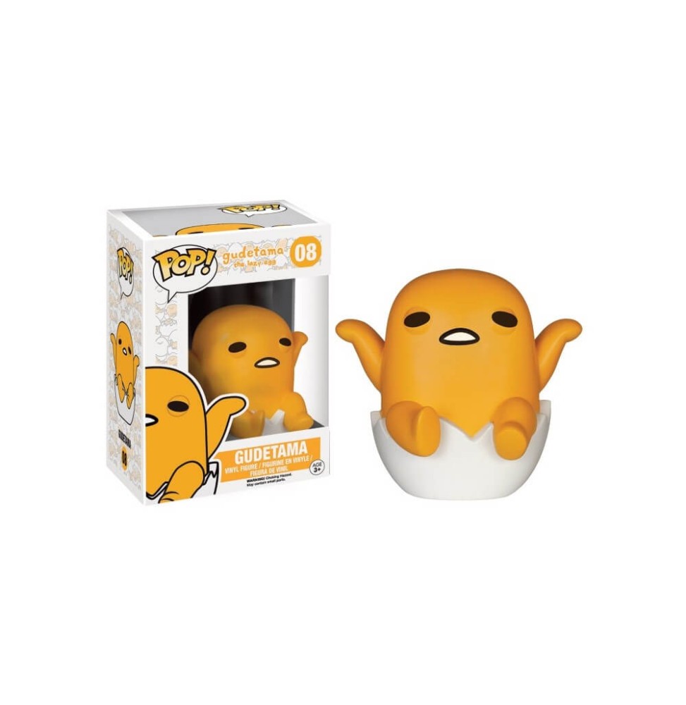 Figurine Gudetama - Gudetama The Lazy Egg Pop 10cm