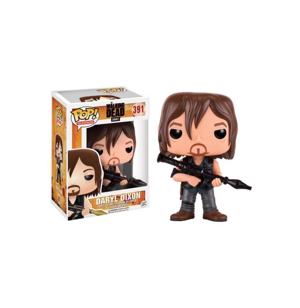 Figurine Walking Dead - Daryl Rocket Launcher Pop 10cm