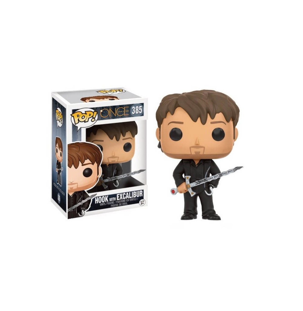 Figurine Once Upon A Time - Hook With Excalibur Pop 10cm