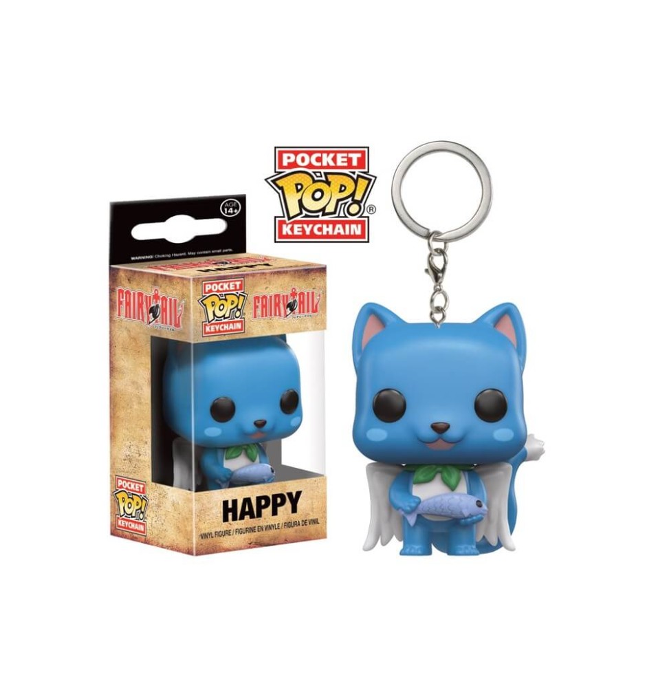 Porte Clé Fairy Tail - Happy Pocket Pop 4cm