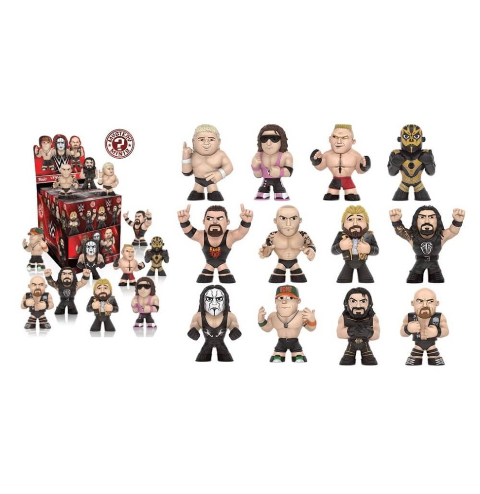 Figurine WWE Mystery Minis Serie 2 - 1 boîte au hasard