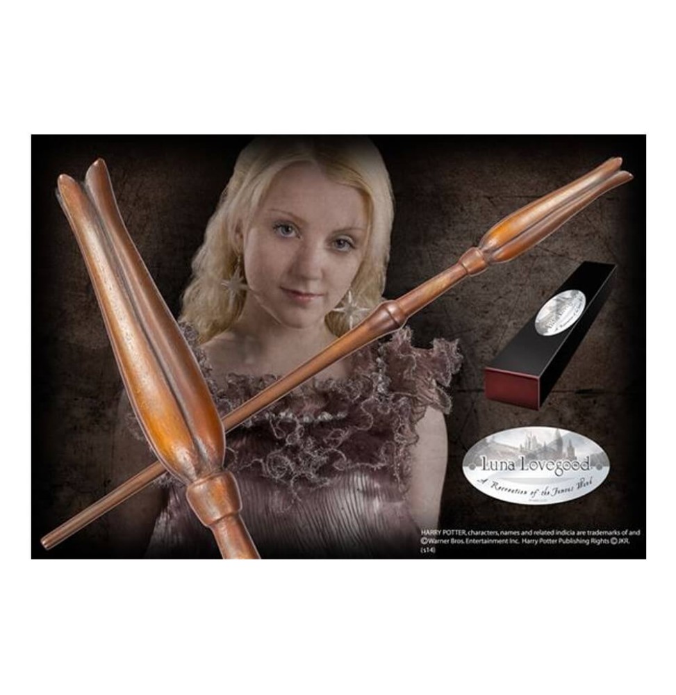 Replique Harry Potter - Baguette Magique Luna Lovegood (édition personnage) 40cm