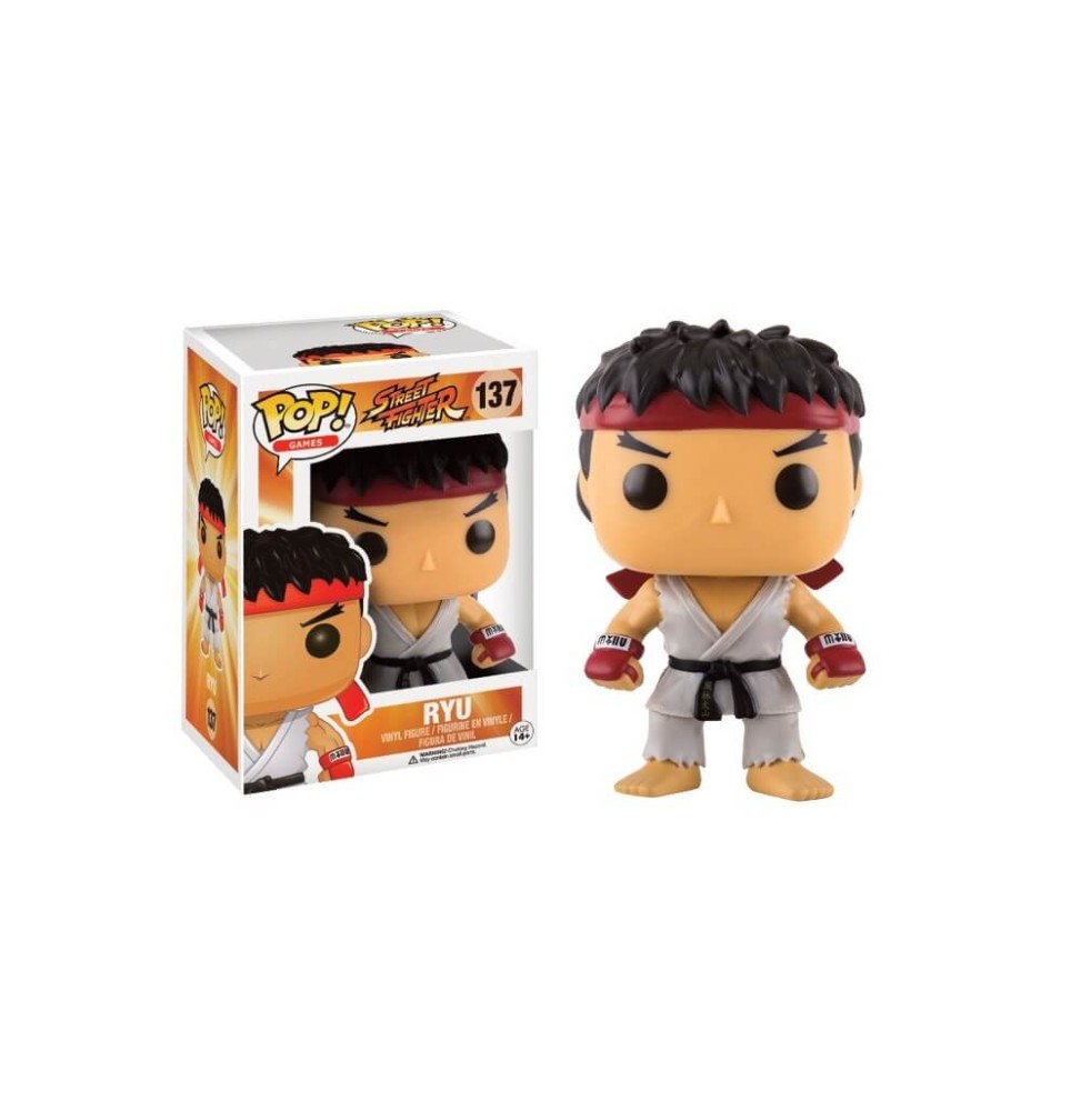 Figurine Street Fighter - Ryu Pop 10cm