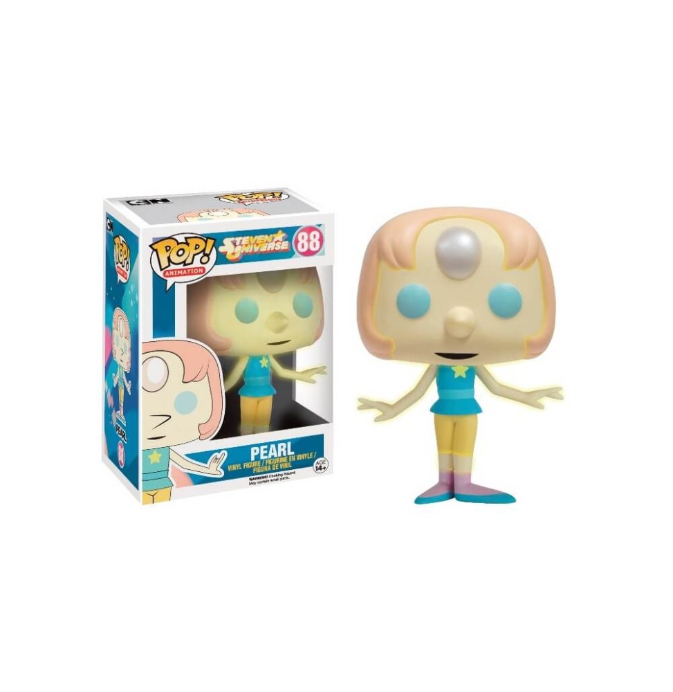 Figurine Steven Universe - Pearl Glow In The Dark Exclu Pop 10cm