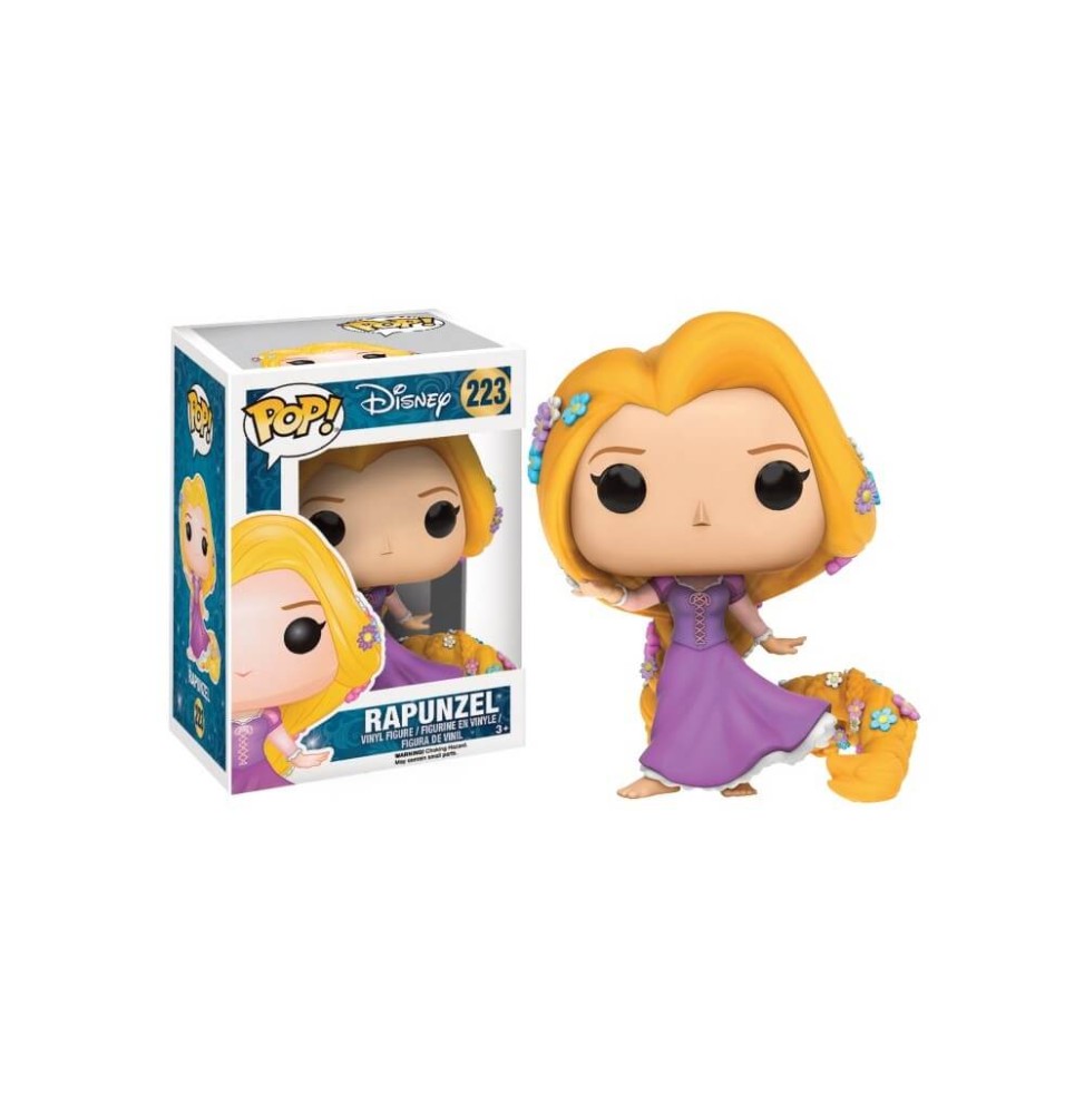 Figurine Disney - Raiponce Robe De Bal Pop 10cm