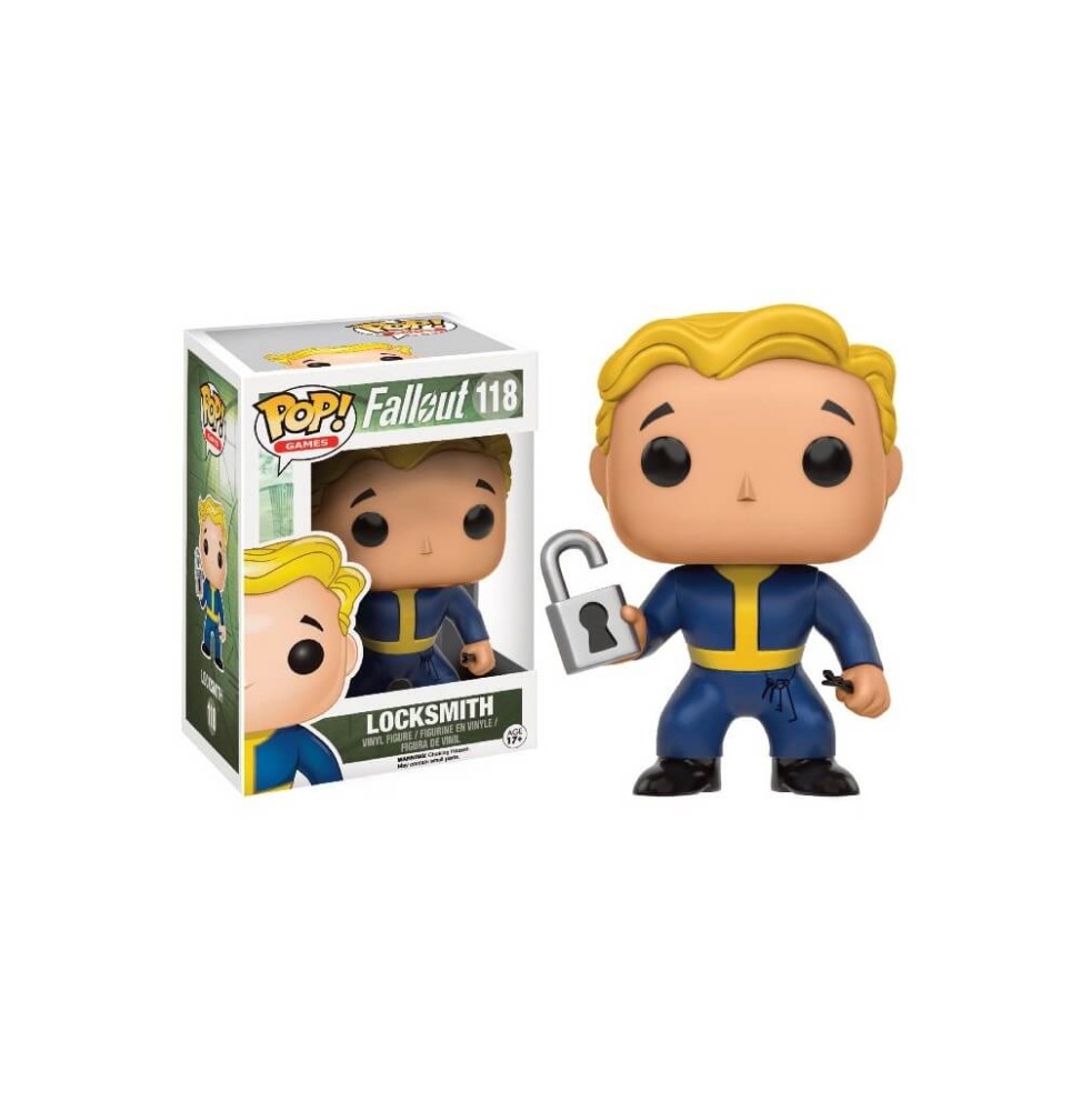 Figurine Fallout - Vault Boy Locksmith Exclu Pop 10cm