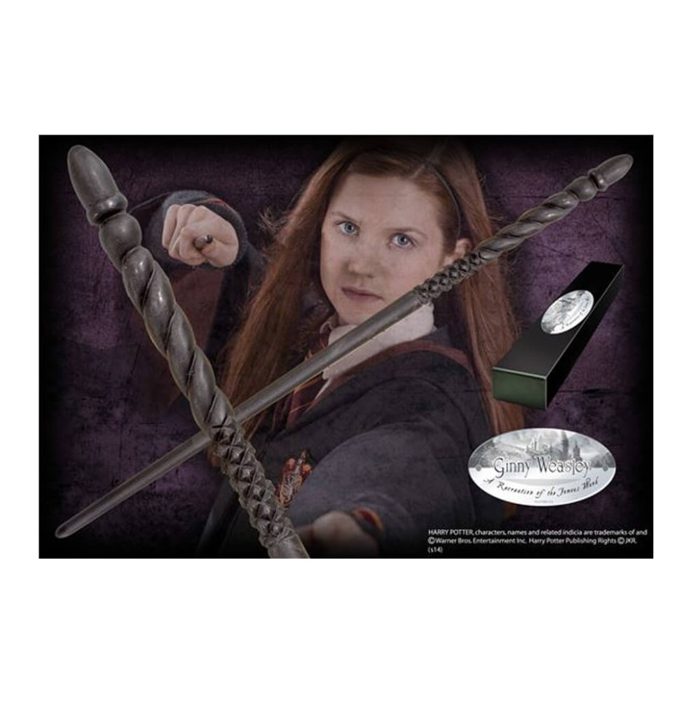 Replique Harry Potter - Baguette Magique Ginny Weasley (édition personnage) 40cm