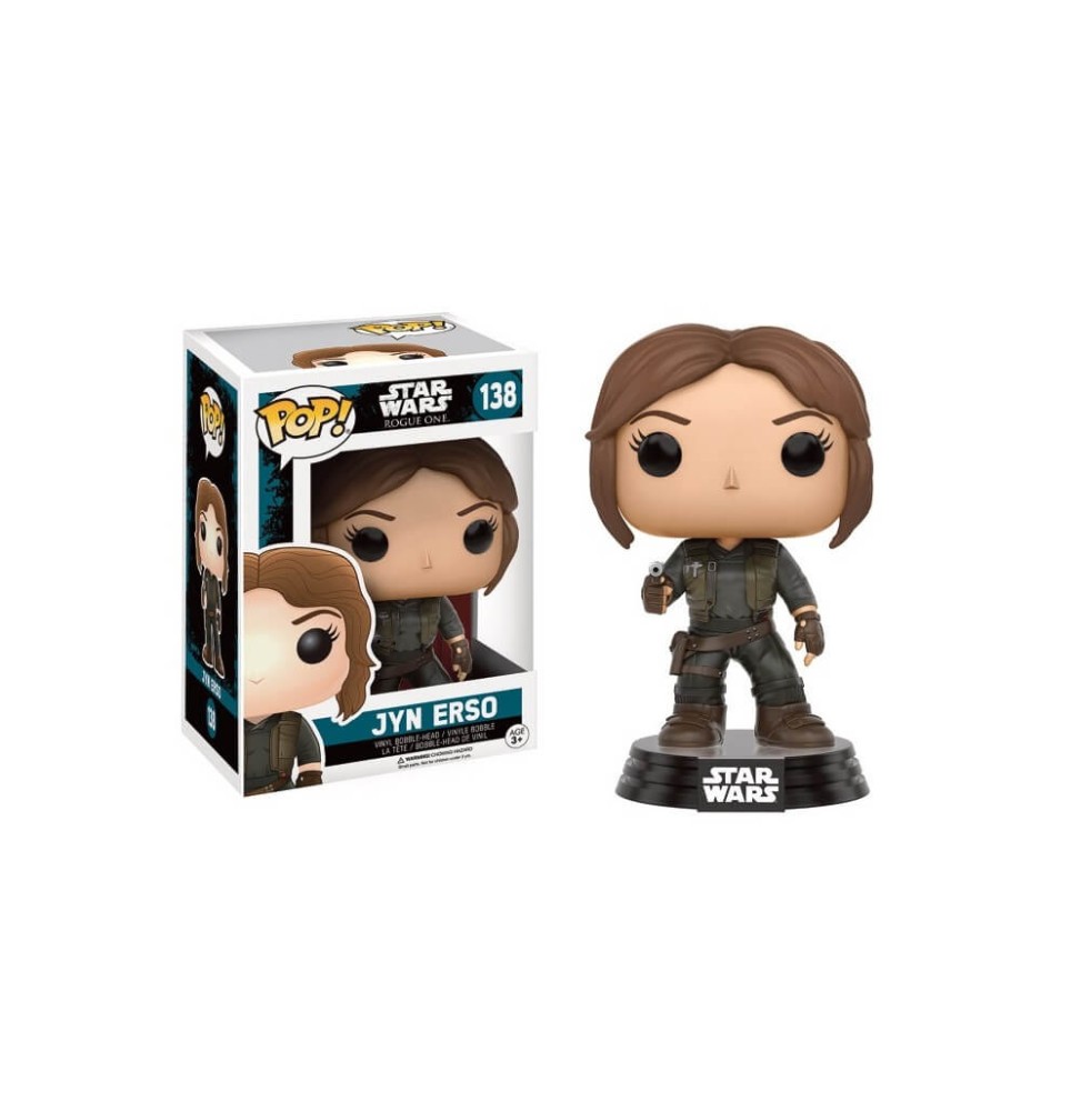 Figurine Star Wars Rogue One -Jyn Erso Pop 10cm