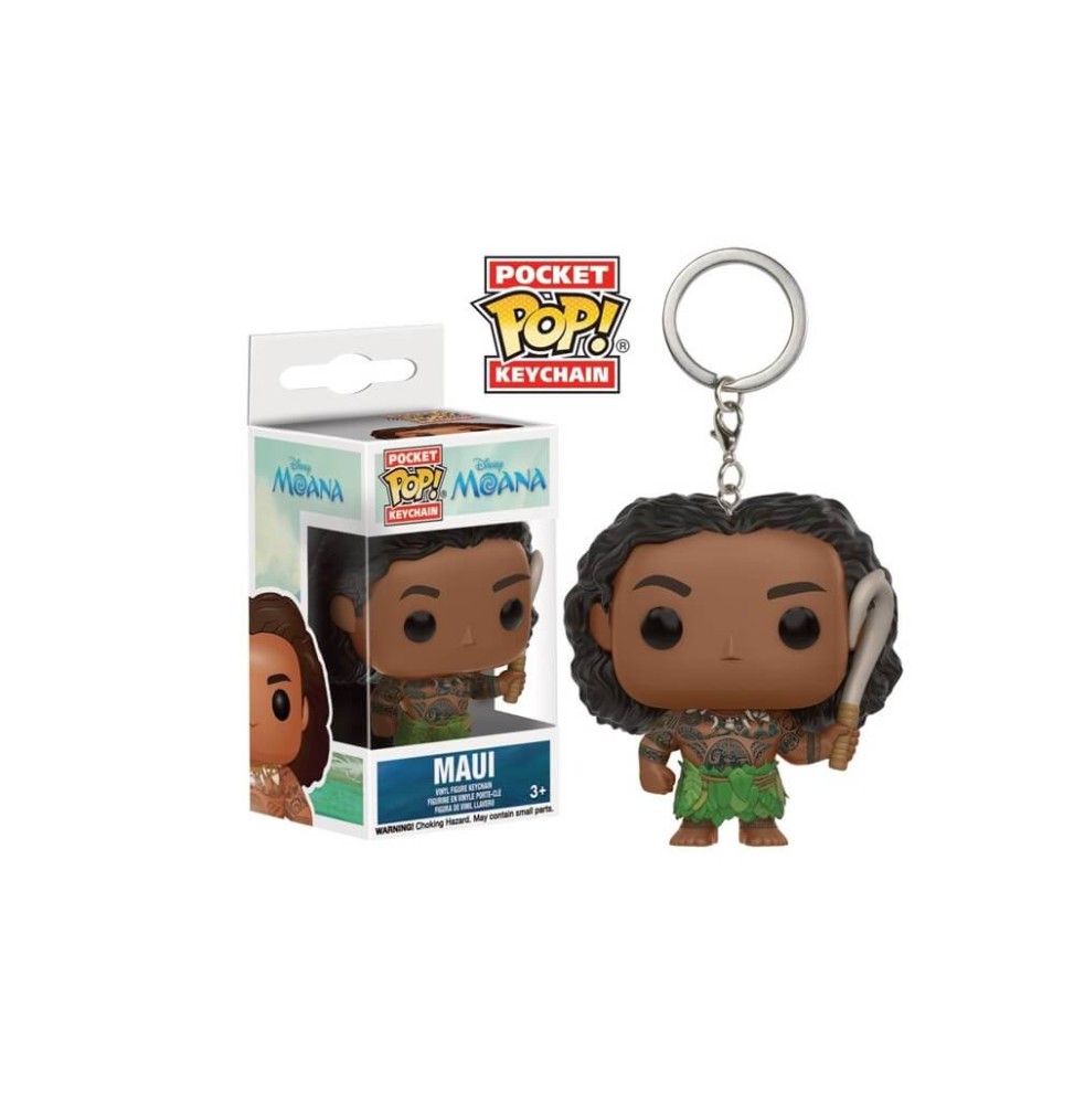 Porte Clé Disney Vaiana / Moana - Maui Pocket Pop 4cm