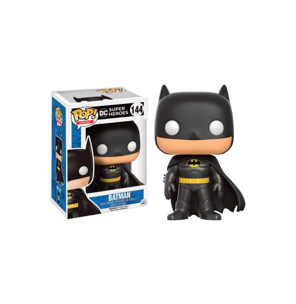 Figurine DC Comics - Classic Batman Black Costum Pop 10cm