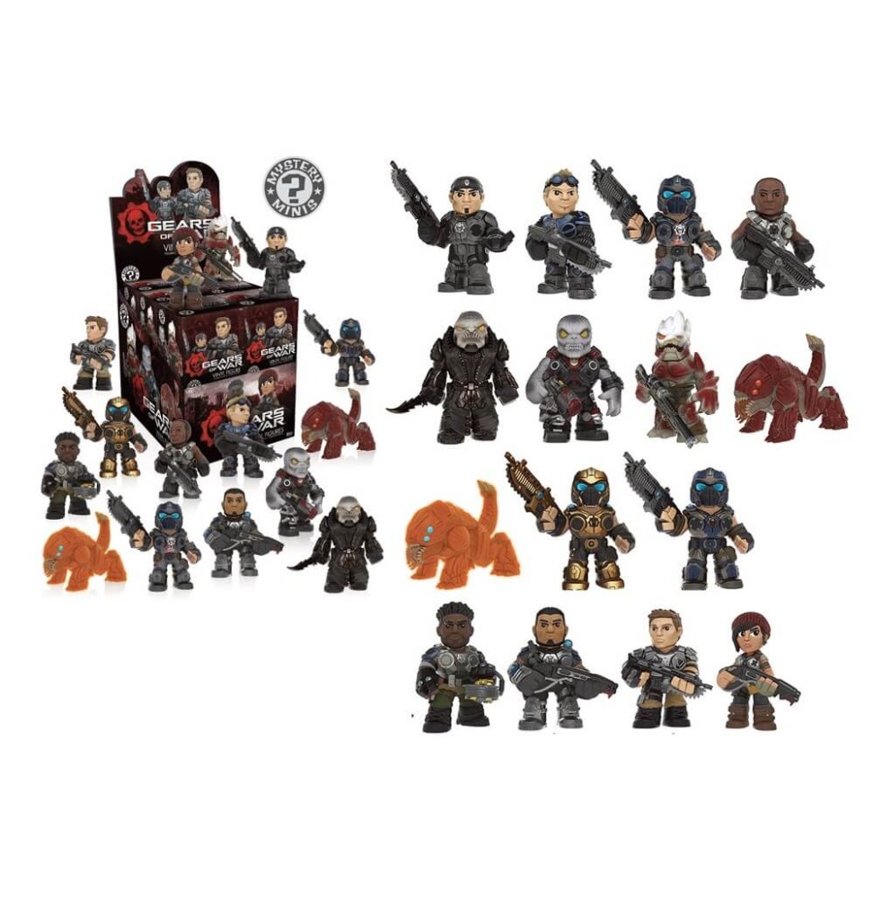 Figurine - Gears Of War Mystery Minis - 1 boîte au hasard