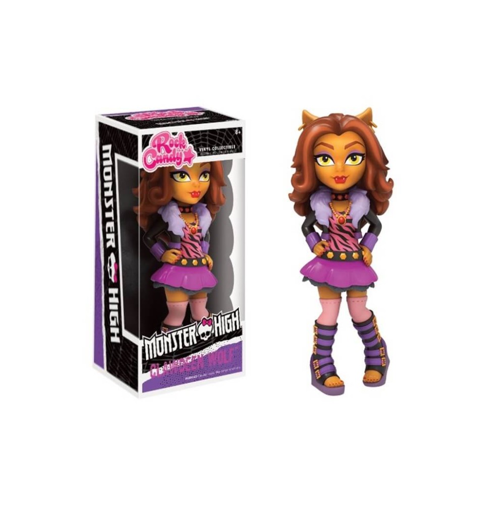 Figurine Monster High - Clawdeen Wolf Rock Candy 12cm