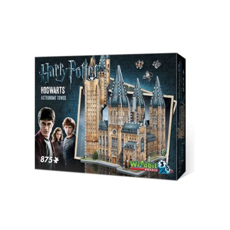 Puzzle 3D Harry Potter - La Tour D'astronomie 875 Pièces - Wrebbit 3D
