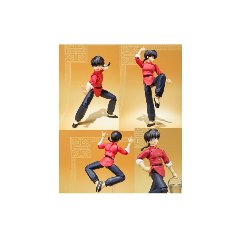 Figurine Ranma 1/2 SH Figuart - Saotome Boy 13cm