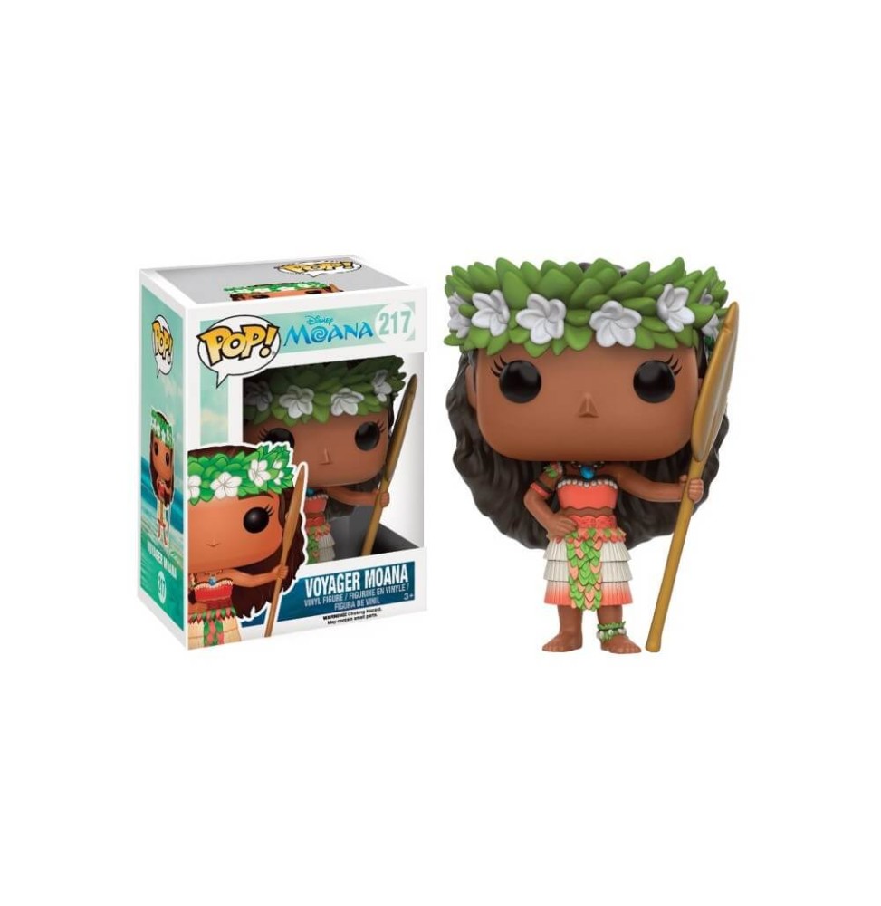 Figurine Disney Vaiana / Moana - Voyager Moana Exclu Pop 10cm