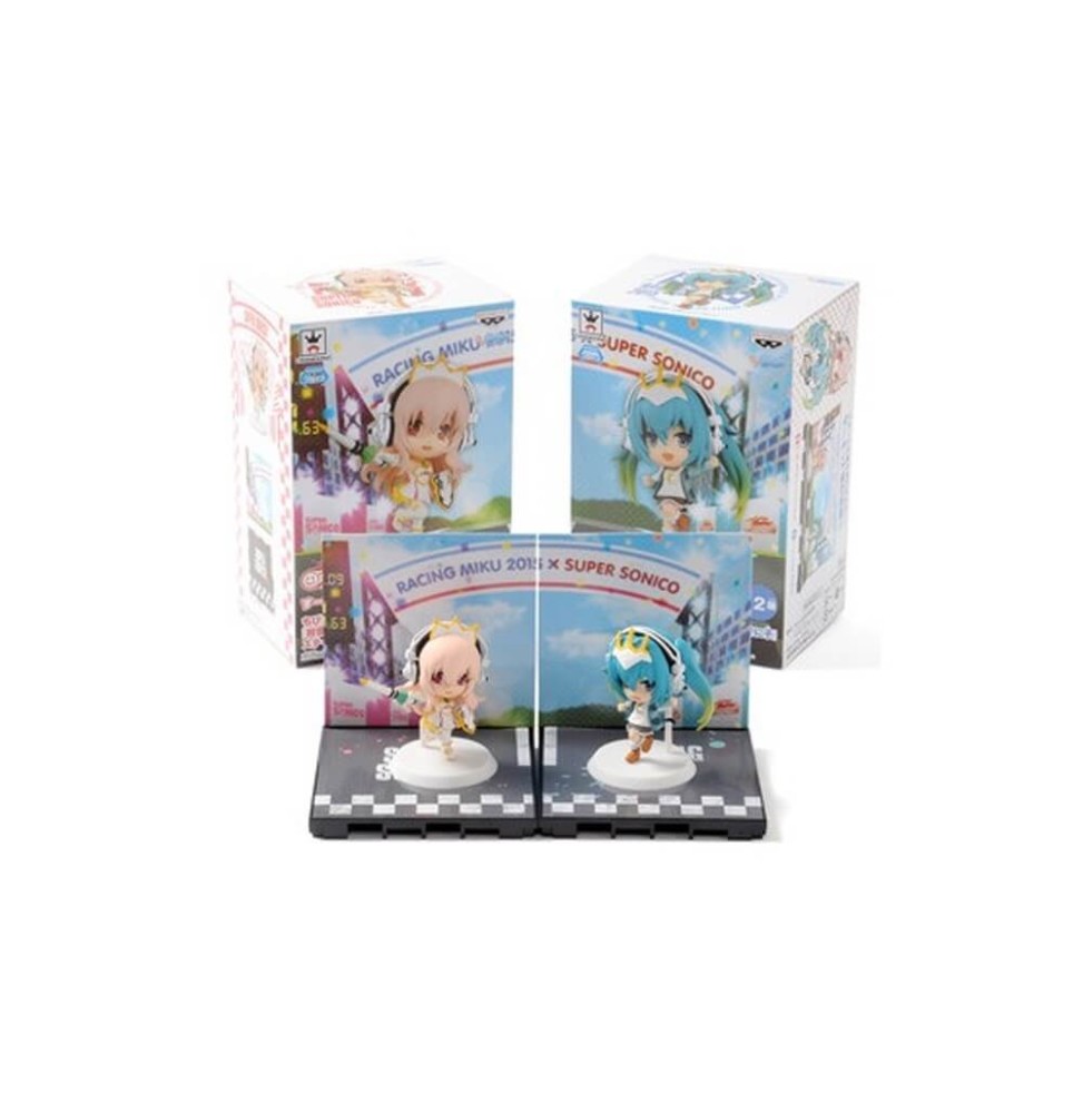 Figurine Vocaloid - Hatsune Miku Racing Super Sonico 2015 10cm