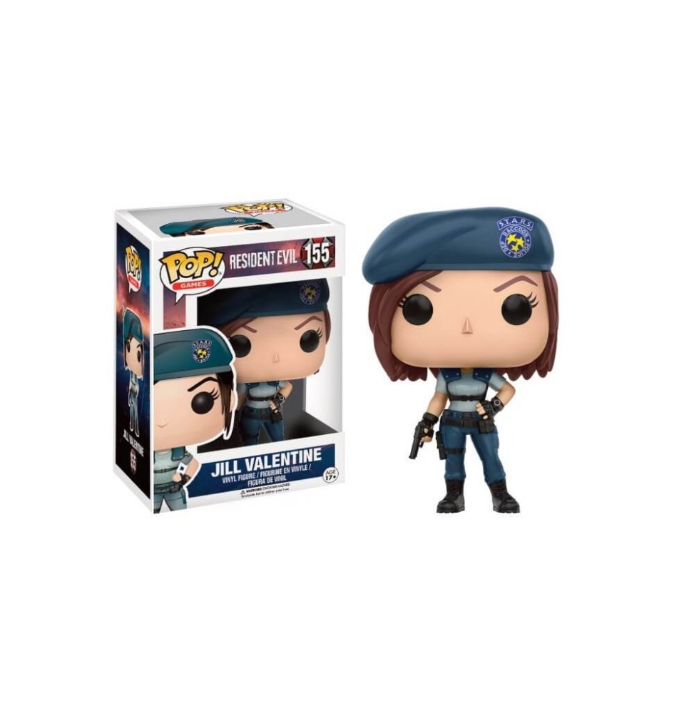 Figurine Resident Evil - Jill Valentine Pop 10cm