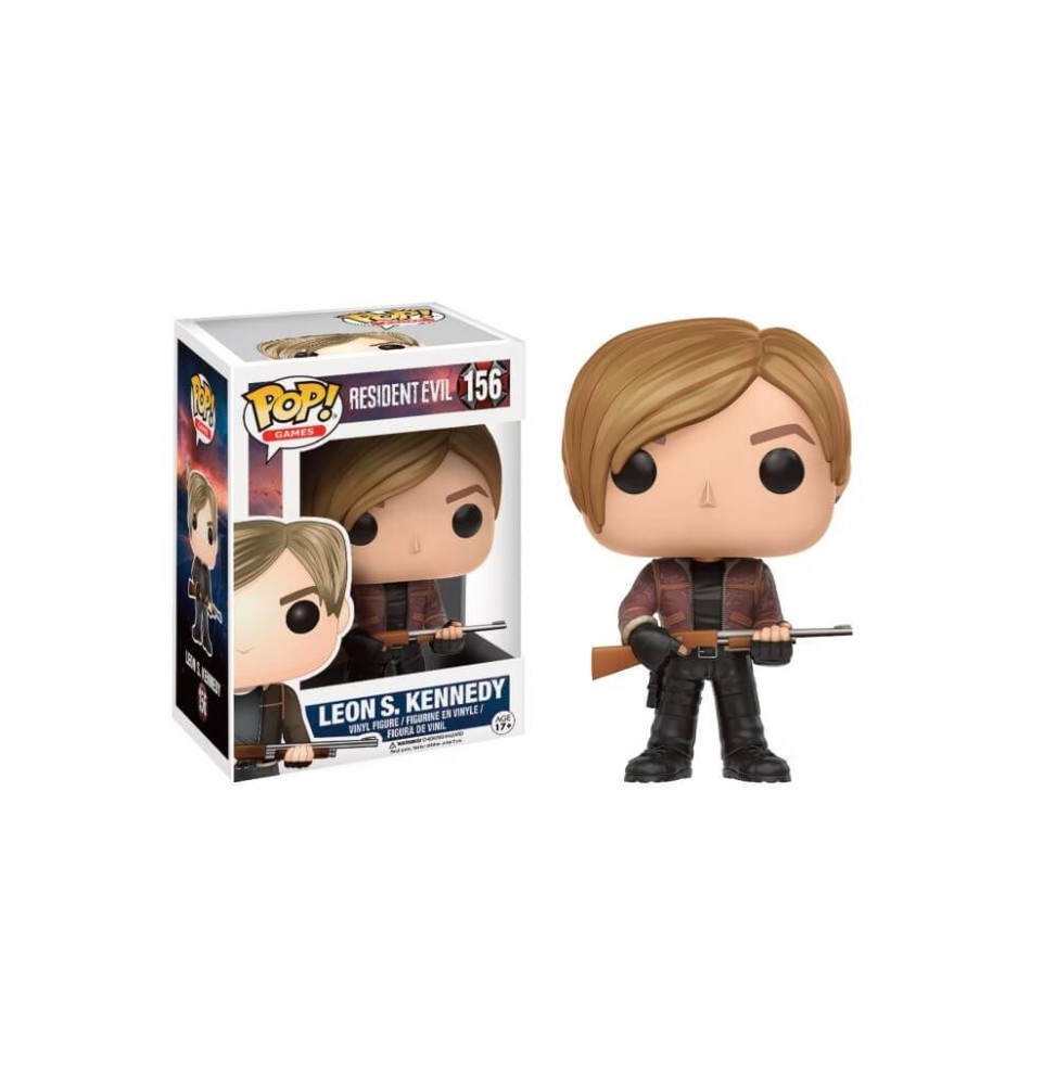 Figurine Resident Evil - Leon Kennedy Pop 10cm