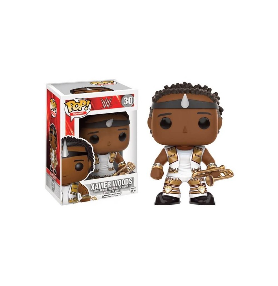 Figurine WWE - New Day Xavier Woods Pop 10cm