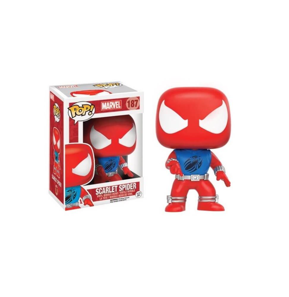 Figurine Marvel - Scarlet Spider Exclu Pop 10cm