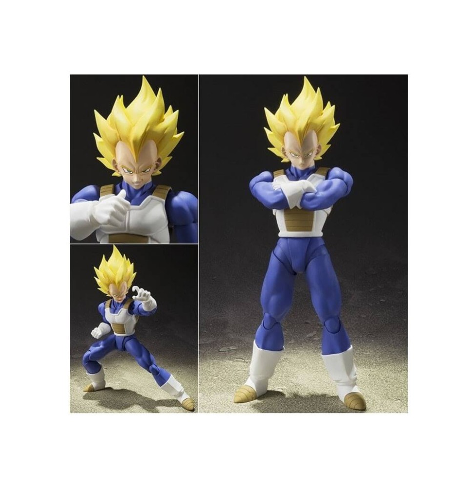 Figurine DBZ - Vegeta Super Sayan SH Figuarts 15cm