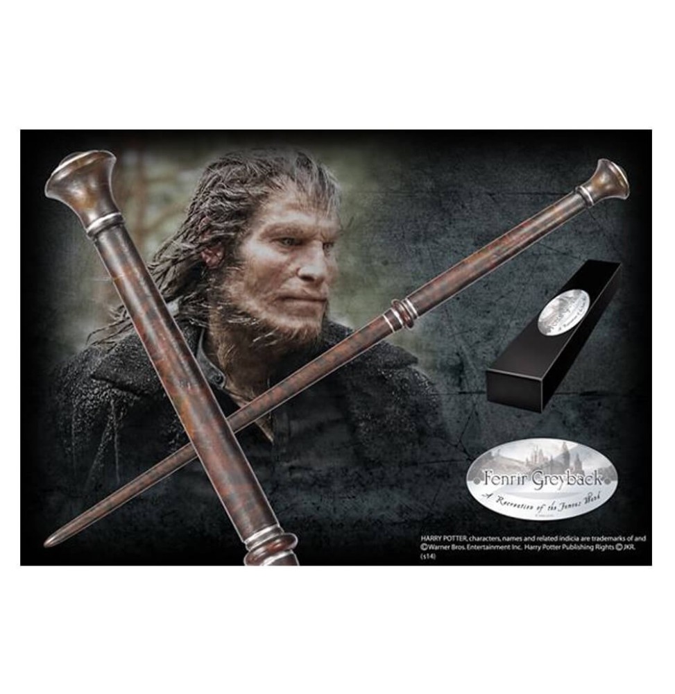 Réplique Harry Potter - Baguette magique de Fenrir Greyback (édition personnage) 40cm