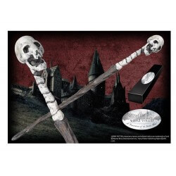 Réplique Harry Potter - baguette magique de Mangemort version Crâne 40cm