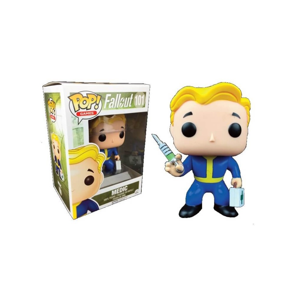 Figurine Fallout - Vault Boy Medic Exclu Pop 10cm