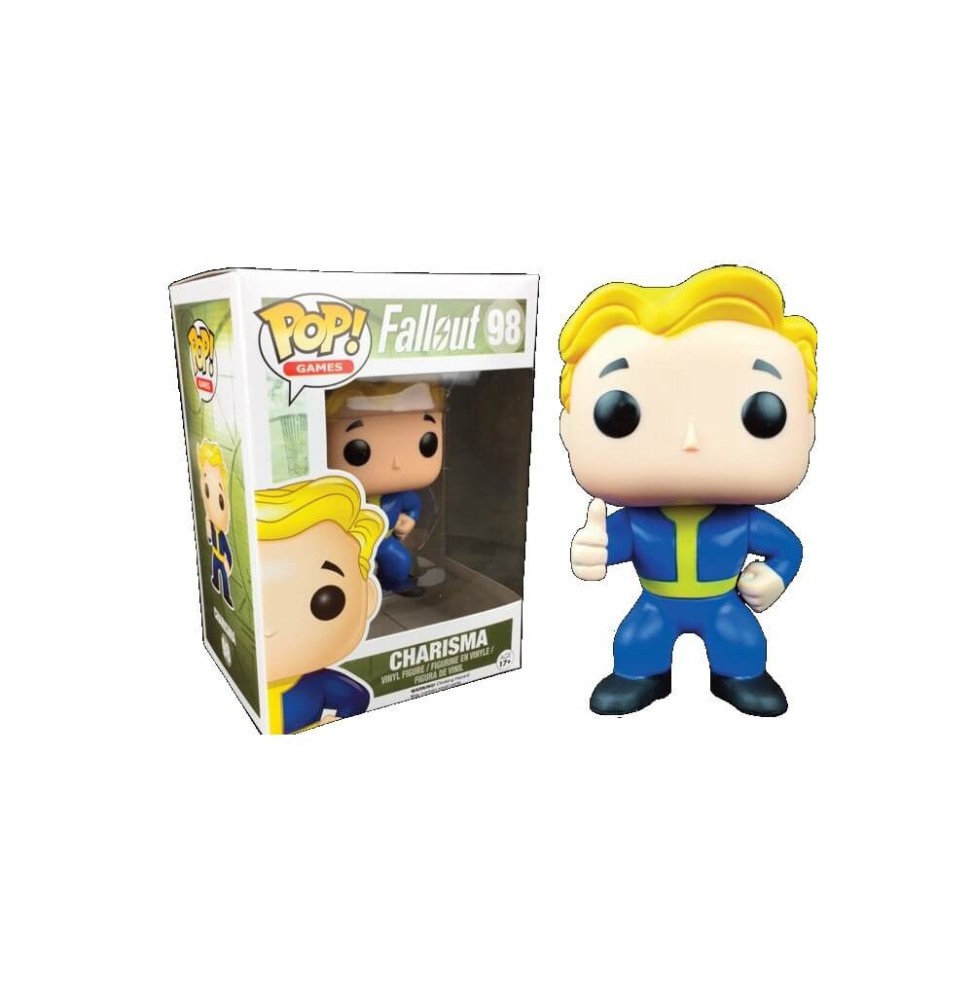 Figurine Fallout - Vault Boy Charisma Exclu Pop 10cm