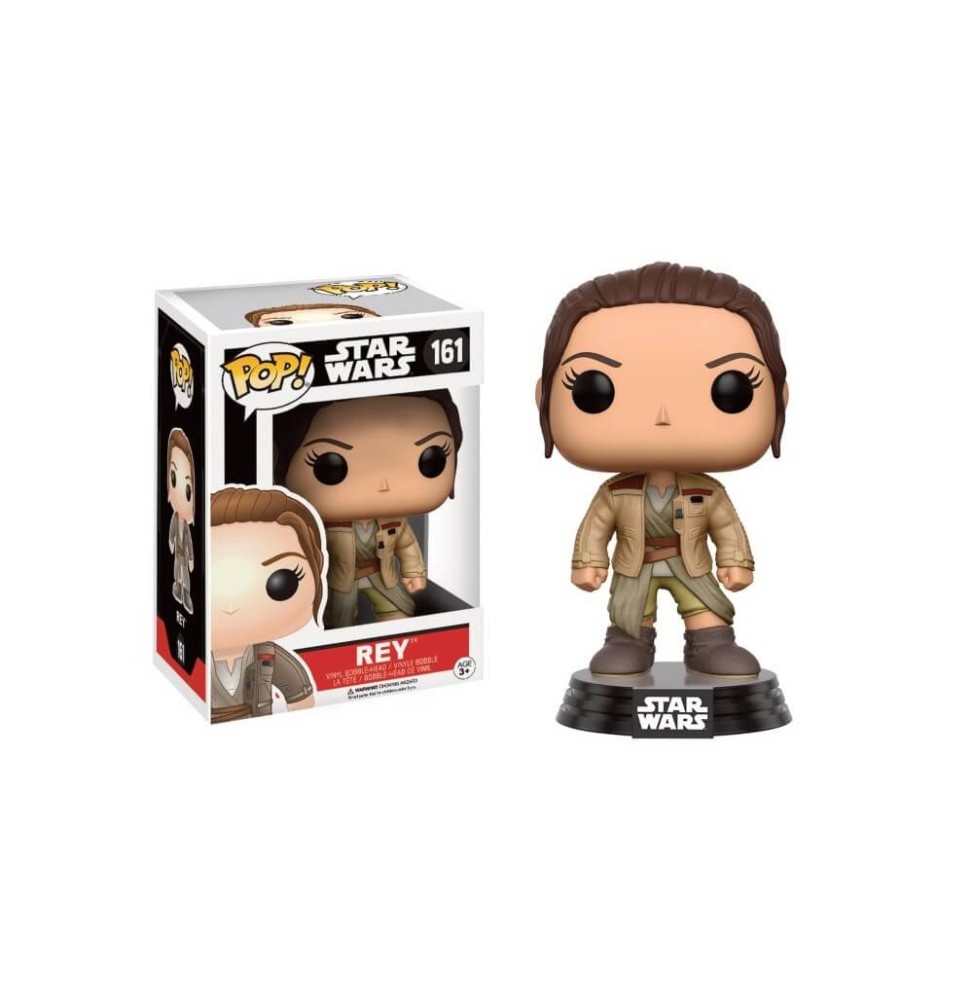 Figurine Star Wars Episode 7 - Rey In Finns Jacket Exclu Pop 10cm