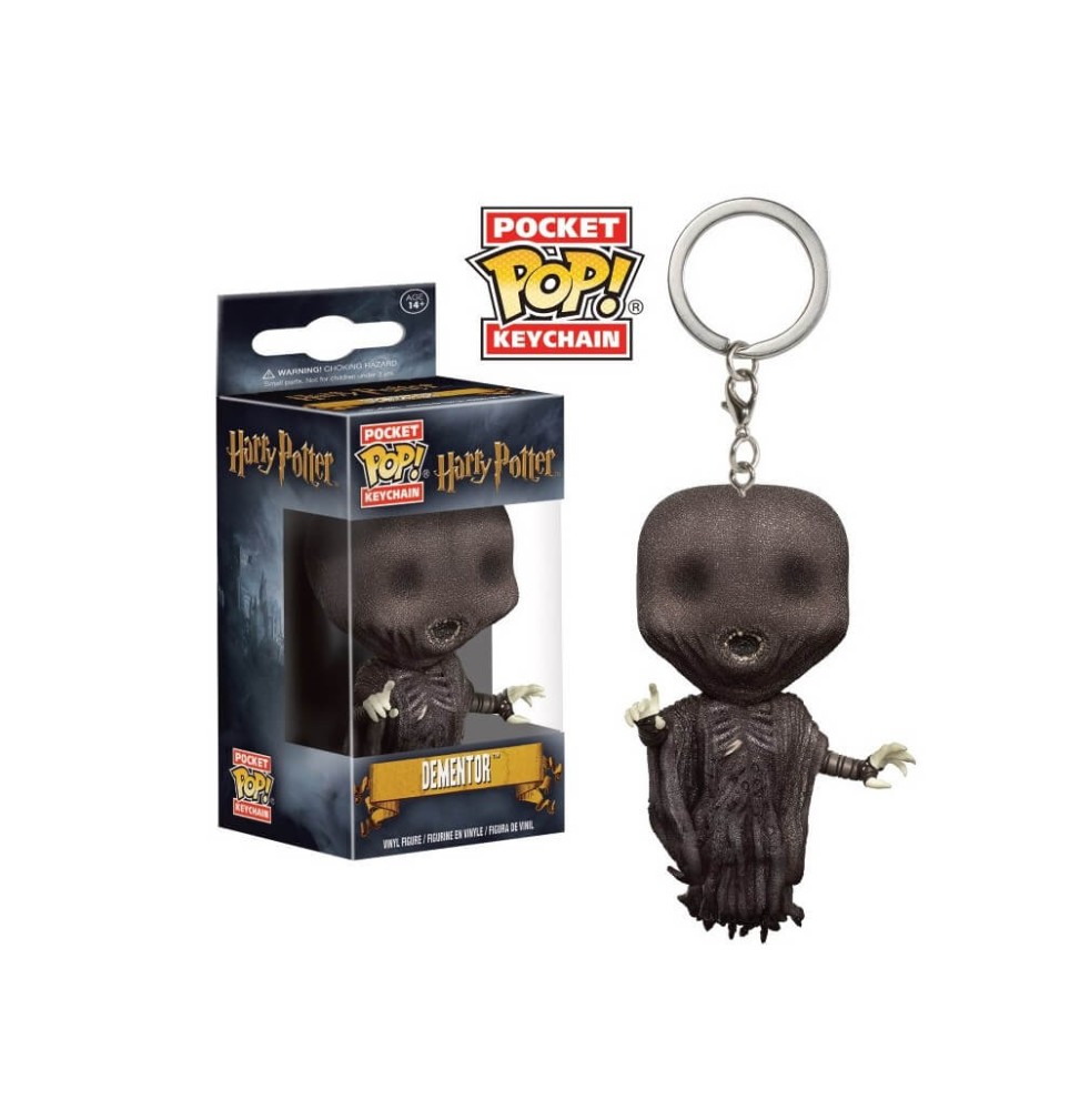 Porte Clé Harry Potter - Detraqueur Pocket Pop 4cm