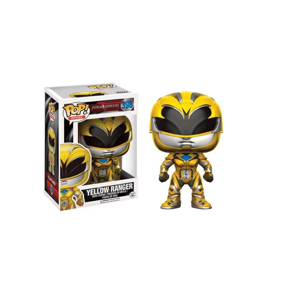 Figurine Power Rangers Movie - Yellow Ranger Pop 10cm