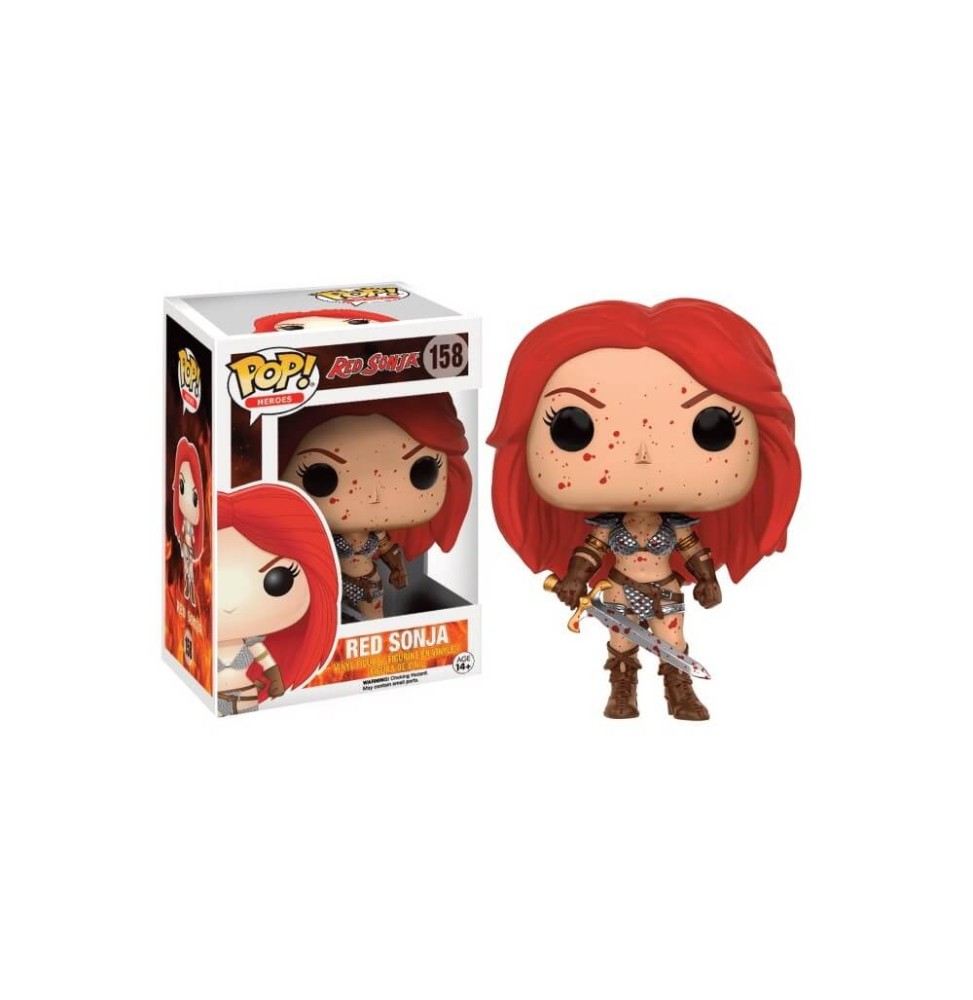 Figurine Red Sonja - Red Sonja Bloody Exclu Pop 10cm