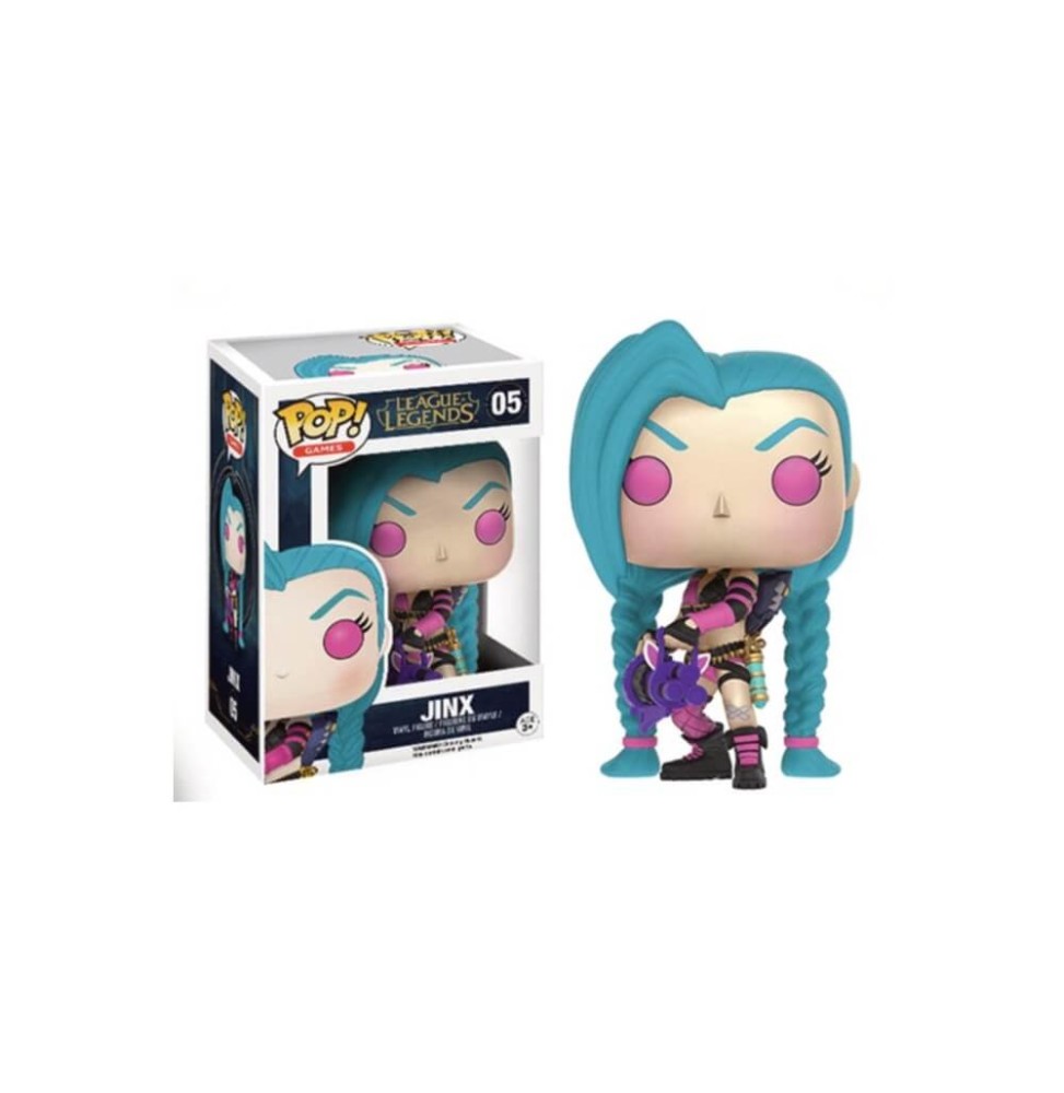 Figurine League Of Legends - Jinx Pop 10cm