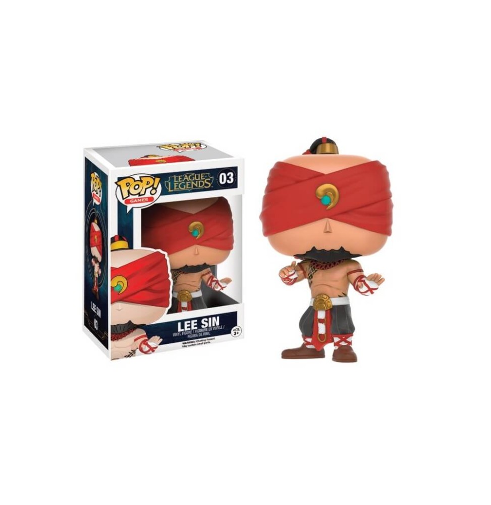 Figurine League Of Legends - Lee Sin Pop 10cm