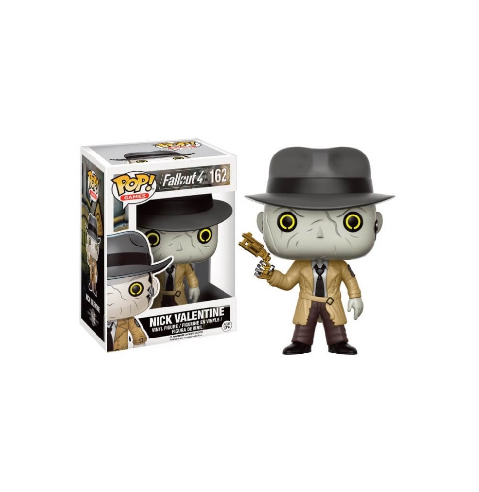 Figurine Fallout - Fallout 4 Nick Valentine Pop 10cm